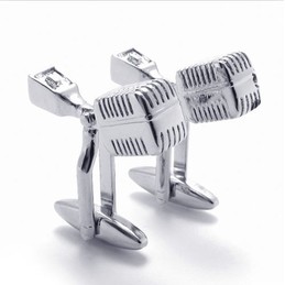 Modern Design Color Brilliancy Superior Quality Titanium Cufflinks - Free Shipping