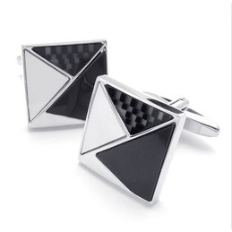 Professional Design Color Brilliancy High Quality Titanium Cufflinks - Free Shipping
