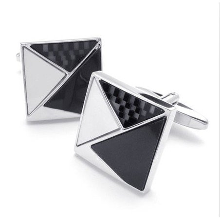 Professional Design Color Brilliancy High Quality Titanium Cufflinks - Free Shipping