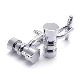 Deft Design Color Brilliancy Excellent Quality Titanium Cufflinks - Free Shipping