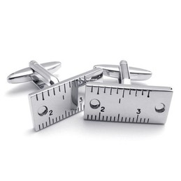Finely Processed Color Brilliancy Superior Quality Titanium Cupronickel Cufflinks - Free Shipping