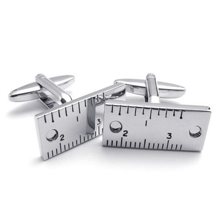 Finely Processed Color Brilliancy Superior Quality Titanium Cupronickel Cufflinks - Free Shipping