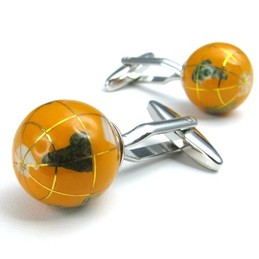 Sophisticated Technology Colorful Brilliancy Excellent Quality Titanium Cufflinks - Free Shipping