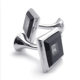 Sophisticated Technology Delicate Colors Excellent Quality Titanium Cufflinks - Free Shipping