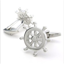 Attractive Design Color Brilliancy Excellent Quality Titanium Cufflinks - Free Shipping