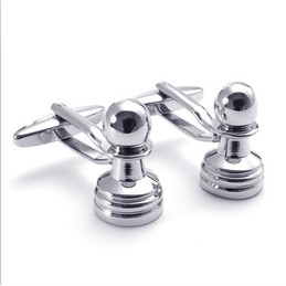 Rational Construction Color Brilliancy Excellent Quality Titanium Cufflinks - Free Shipping