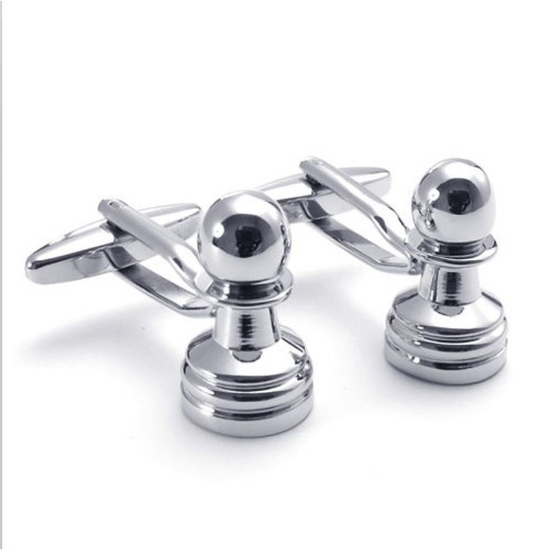 Rational Construction Color Brilliancy Excellent Quality Titanium Cufflinks - Free Shipping