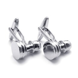 Rational Construction Color Brilliancy Excellent Quality Titanium Cufflinks - Free Shipping
