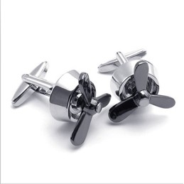 Attractive Design Color Brilliancy Durable in Use Titanium Cufflinks - Free Shipping