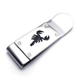 Professional Design Color Brilliancy Superior Quality Titanium Money Clips - Free Shipping
