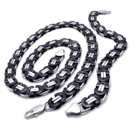 Skillful Manufacture Delicate Colors High Quality Titanium Jewelry Sets Including Necklace Bracelet - Free Shipping