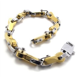 Modern Design Color Brilliancy Stable Quality Titanium Jewelry Sets Including Necklace Bracelet - Free Shipping