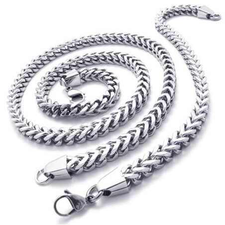 Rational Construction Color Brilliancy High Quality Titanium Jewelry Sets Including Necklace Bracelet - Free Shipping