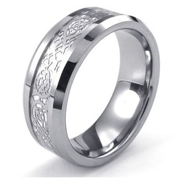 Beautiful Design Color Brilliancy Stable Quality Tungsten Ring - Free Shipping 