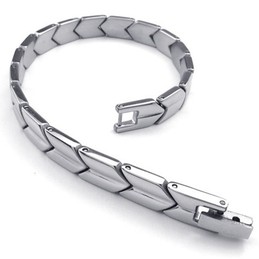 Deft Design Color Brilliancy Excellent Quality Titanium Bracelet