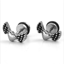 Beautiful Design Color Brilliancy Reliable Quality Titanium Earrings