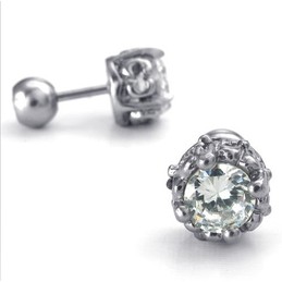 Finely Processed Beautiful in Colors Reliable Quality Titanium Earrings