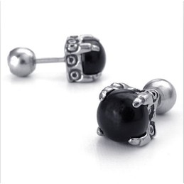 Elegant Shape Delicate Colors Excellent Quality Titanium Earrings