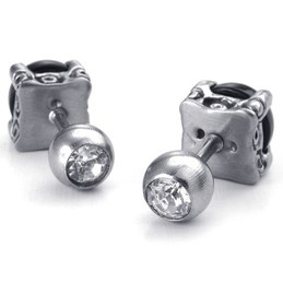 Elegant Shape Delicate Colors Excellent Quality Titanium Earrings