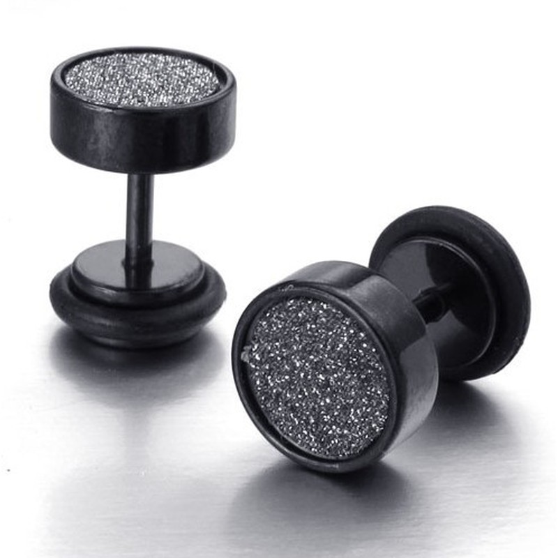 Latest Technology Delicate Colors Stable Quality Titanium Earrings