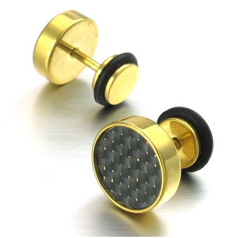 Deft Design Color Brilliancy High Quality Titanium Earrings