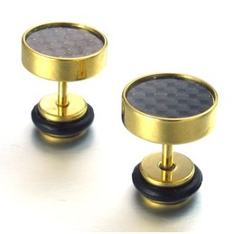Deft Design Color Brilliancy High Quality Titanium Earrings