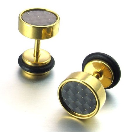 Modern Design Color Brilliancy Stable Quality Titanium Earrings
