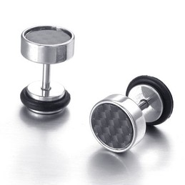 Sophisticated Technology Color Brilliancy High Quality Titanium Earrings