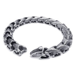 Skillful Manufacture Color Brilliancy Well-known for Its Fine Quality Titanium Bracelet