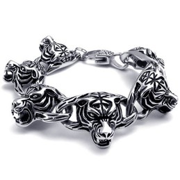 Professional Design Color Brilliancy World-wide Renown Titanium Bracelet
