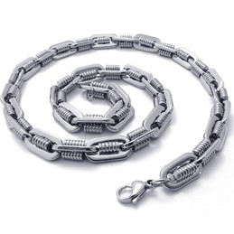 Professional Design Color Brilliancy Superior Quality Titanium Necklace
