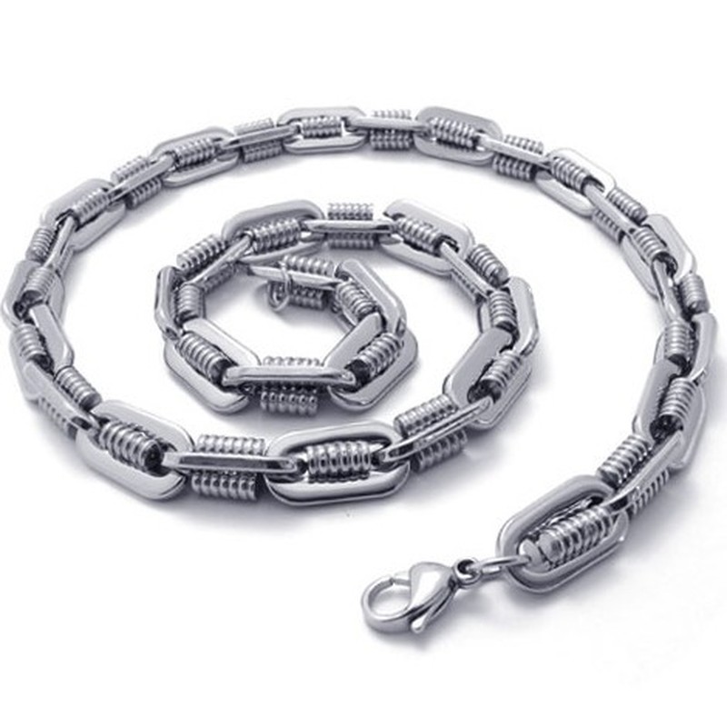 Professional Design Color Brilliancy Superior Quality Titanium Necklace