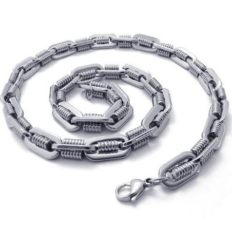 Professional Design Color Brilliancy Superior Quality Titanium Necklace
