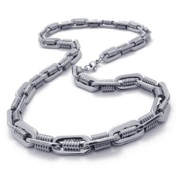 Professional Design Color Brilliancy Superior Quality Titanium Necklace