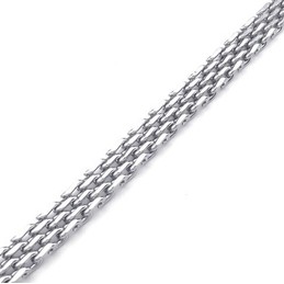 Deft Design Color Brilliancy High Quality Titanium Necklace