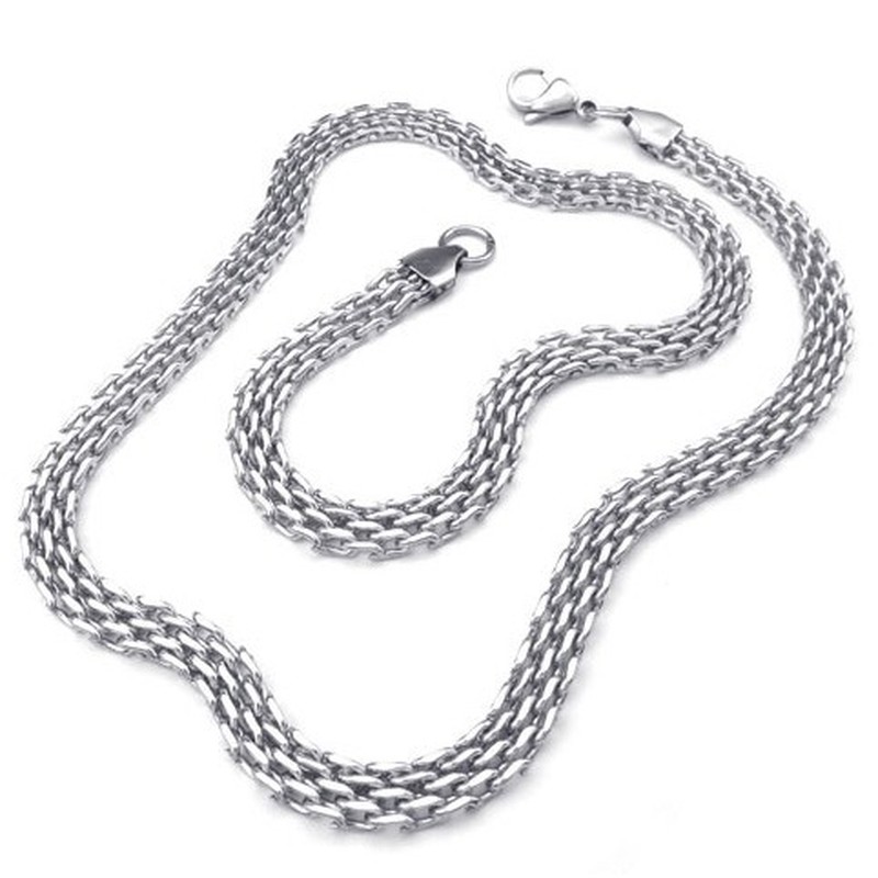 Deft Design Color Brilliancy High Quality Titanium Necklace