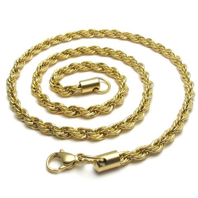Beautiful Design Color Brilliancy Durable in Use Titanium Necklace