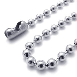 Beautiful Design Color Brilliancy Stable Quality Titanium Necklace
