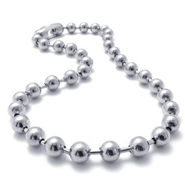 Deft Design Color Brilliancy Reliable Quality Titanium Necklace