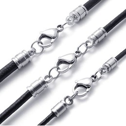 Skillful Manufacture Delicate Colors Stable Quality Leather Necklace
