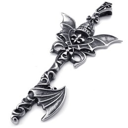 Finely Processed Delicate Colors Stable Quality Titanium Pendant