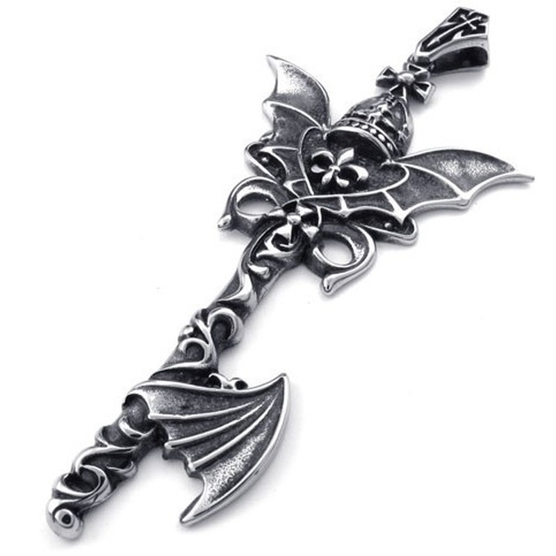 Finely Processed Delicate Colors Stable Quality Titanium Pendant