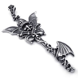 Finely Processed Delicate Colors Stable Quality Titanium Pendant