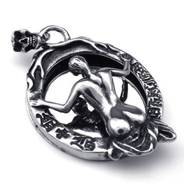 Modern Design Color Brilliancy Excellent Quality Titanium Pendant