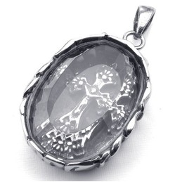 Skillful Manufacture Color Brilliancy Durable in Use Titanium Pendant