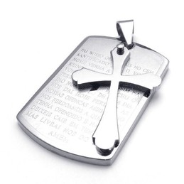 Finely Processed Color Brilliancy to Have a Long Story Titanium Pendant