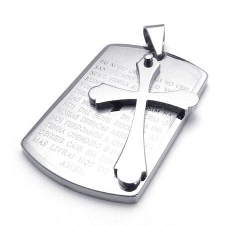 Finely Processed Color Brilliancy to Have a Long Story Titanium Pendant