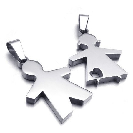 Latest Technology Color Brilliancy to Have a Long Story Titanium Pendant