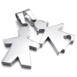 Latest Technology Color Brilliancy to Have a Long Story Titanium Pendant