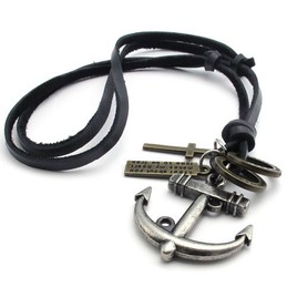 Latest Technology Delicate Colors High Quality Titanium Leather Pendant